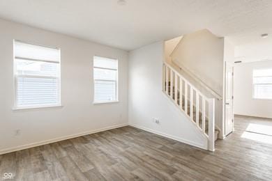 Nice sightlines to rest of main level