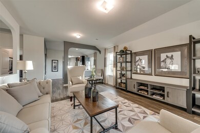 Image is a model home representation of the same layout.