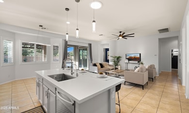 Kitchen Nook Open to entertaining space