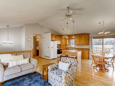 Gorgeous hardwood floors throughout most of the up