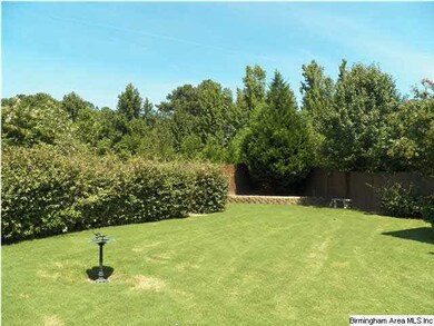 Private fenced back yard had loads of topsoil adde