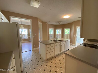 kitchen with island