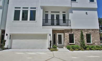 Two car automatic garage with ample space for larg