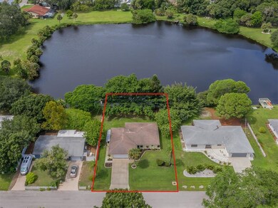County maintained large pond