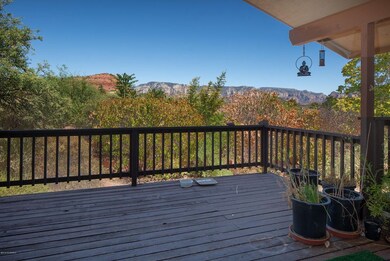 Private rear deck