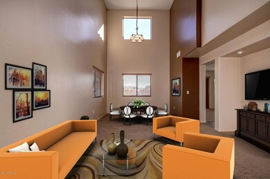 Living Room & Dining Room Area
