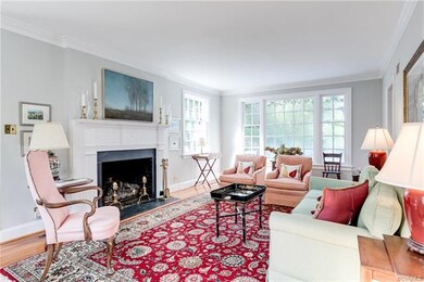 Living Room with Fireplace