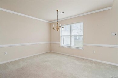 Dining space.