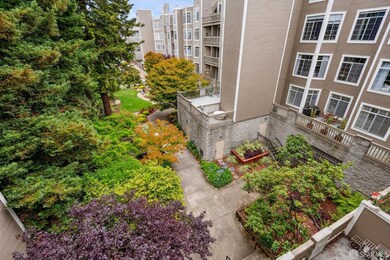 Residents can relax or entertain in the beautifully landscaped courtyard with a barbecue area and comfortable seating — your own pocket of green space in the city.