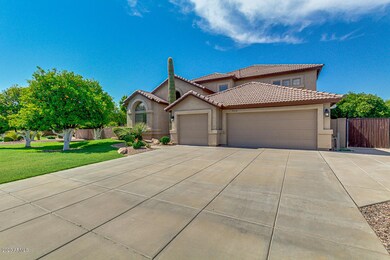 Expansive Driveway