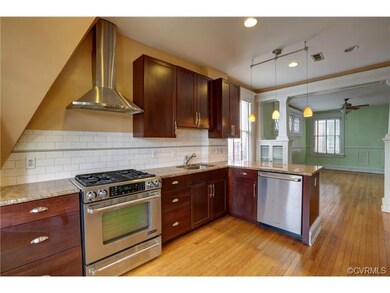 Kitchen and Living Room
