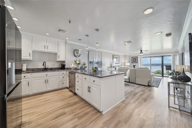 Fully remodeled kitchen featuring updated cabinetr