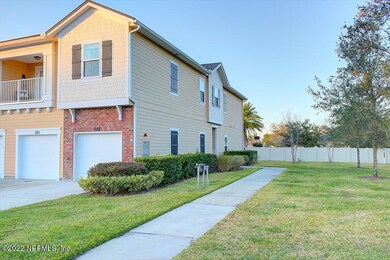 side of building to unit entrance