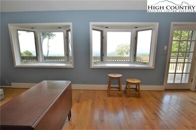 2 bay windows in the living room