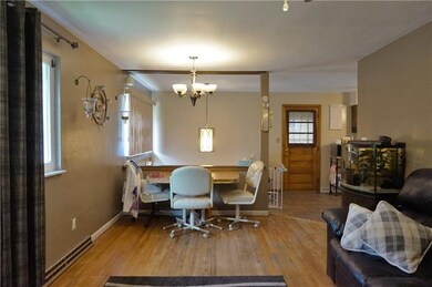 Dining area just off of the fully equipped kitchen
