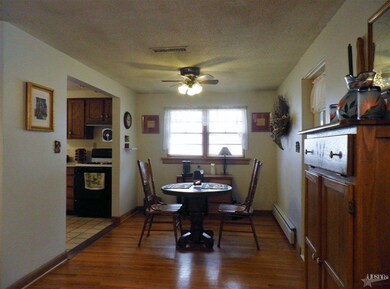 Breakfast area has a great view!