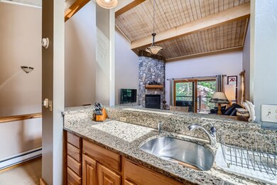 Open to living area