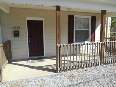 Lovely covered front porch.