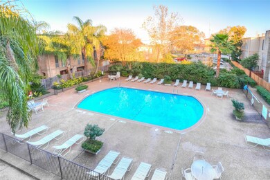 Pool overlook from the front door