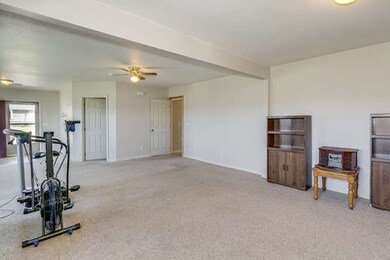 View looking from family into living/dining room a