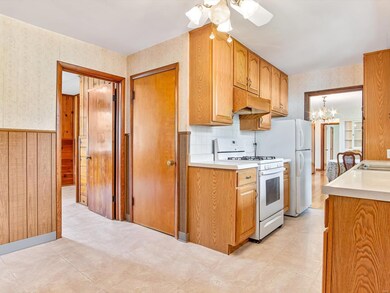 Through your dining room is the eat-in kitchen.