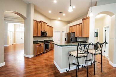 Kitchen with all new SS appliances and maple wood 