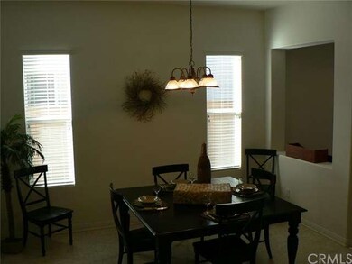 Ample dining area adjacent to the kitchen and livi