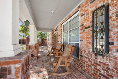 Look at that spacious front porch!