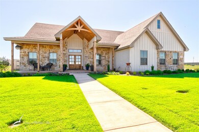 View of front of property with french doors and a 