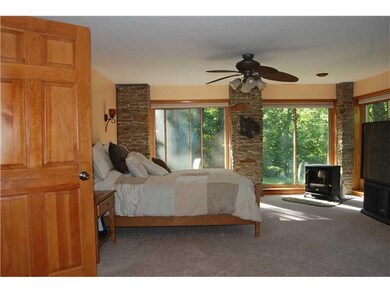 Master Bedroom. Large master with floor to ceiling