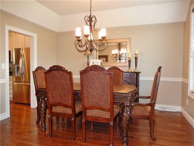 Dining Room. Formal dining room - wide plank, hand