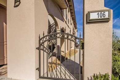 Gate to the unit