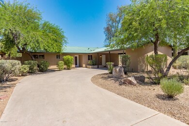 Driveway to home