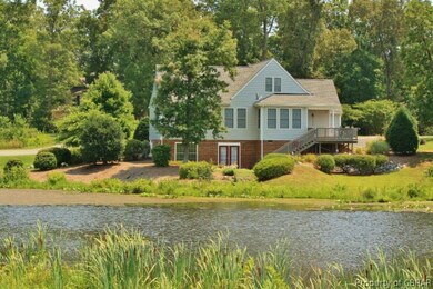 On the pond