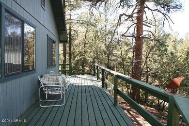 North side of house & deck