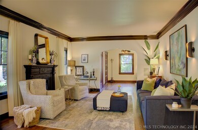 Living Room looking back to entry