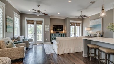 Open and spacious living area