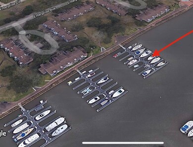 Highly desired boat slip adjacent to open water