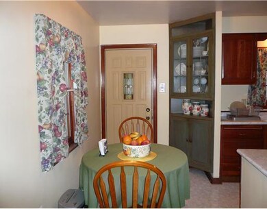 Dining Room. The dining area features a built in c