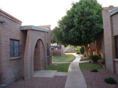 Charming walking area thru community