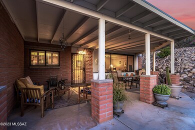 Large Covered Back Patio