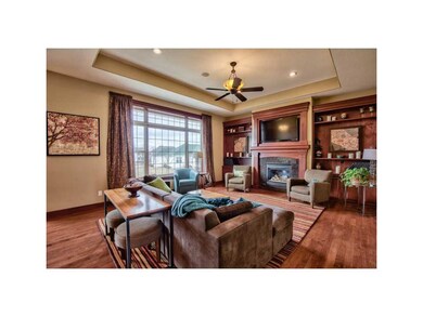 Great Room. 10 & 11 FOOT MAIN FLOOR CEILINGS, GAS 
