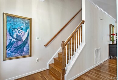 Staircase to 2nd floor