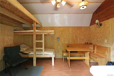 As you enter the shed