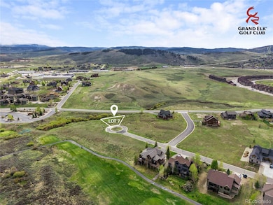 Aerial view highlighting Lot 7’s ideal orientation and its rare golf-course frontage within the Fairways Villas enclave. Lot lines shown are approximate.