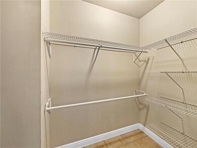 Primary closet
