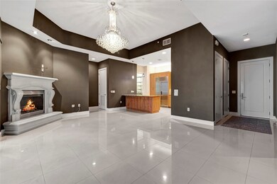 Family room open to kitchen