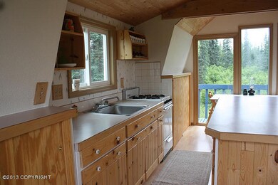 kitchen looking out toward balcony
