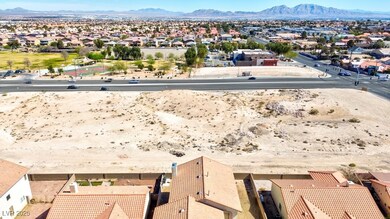 Drone / aerial view with a residential view and a