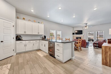 Clean, white cabinets make a statement!